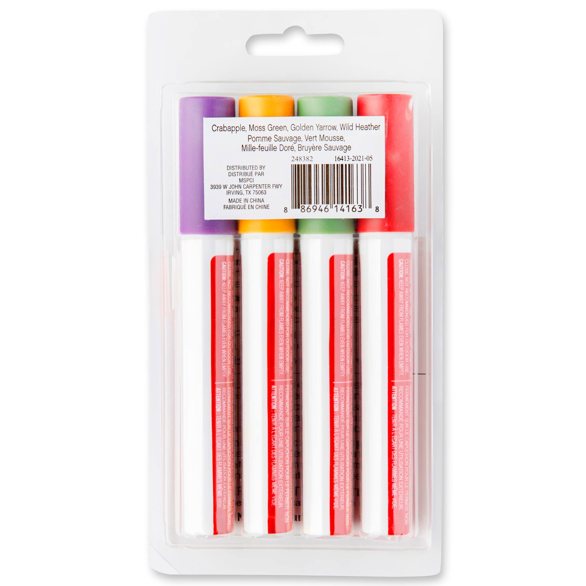 9 Packs: 4 ct. (36 total) Earthy Chalk Marker Set by Craft Smart®